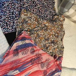 Lot of XS scrub tops